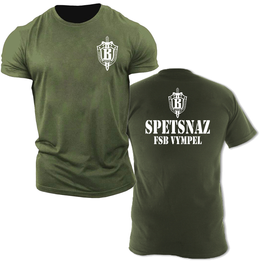 Street Fashion Russia - Russische Spetsnaz Spezielle Kräfte T Hemd