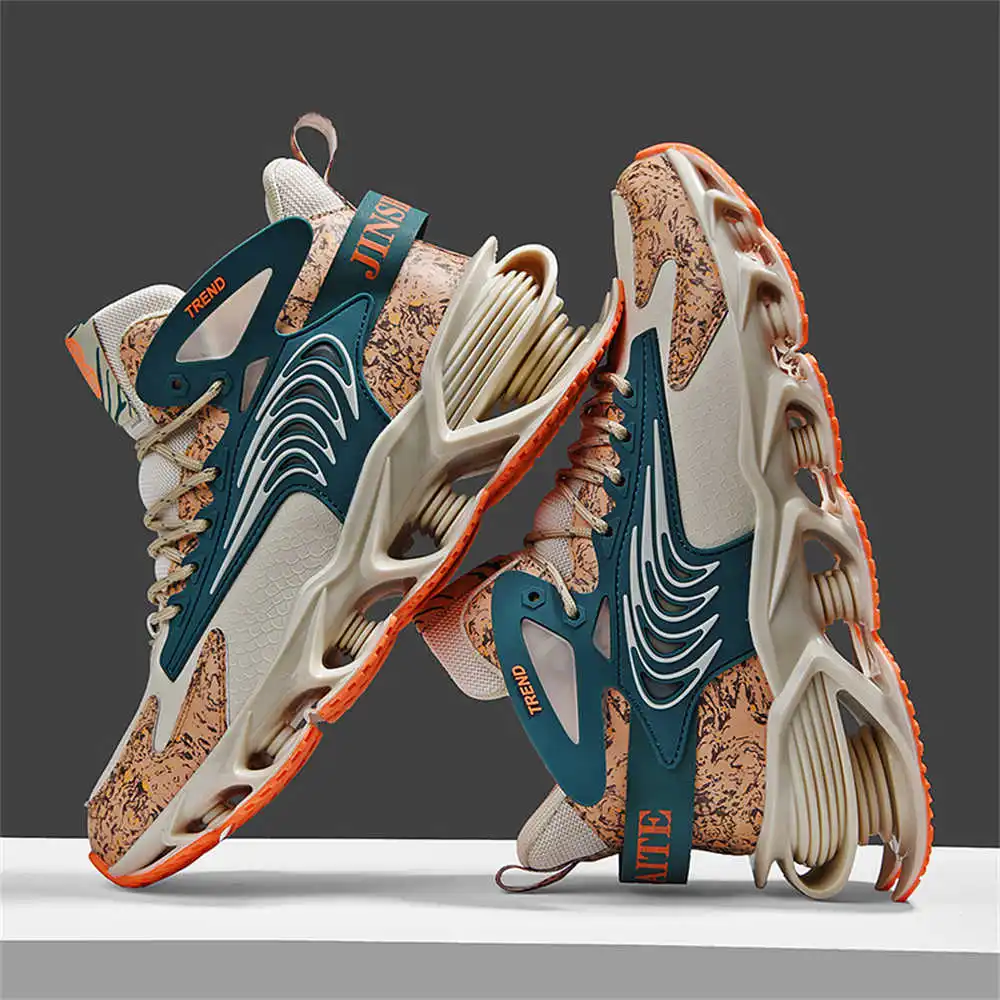Street Fashion In Chinese - Rutschfeste Mid-Kind-Laufschuhe, lässige blaue Schuhe für