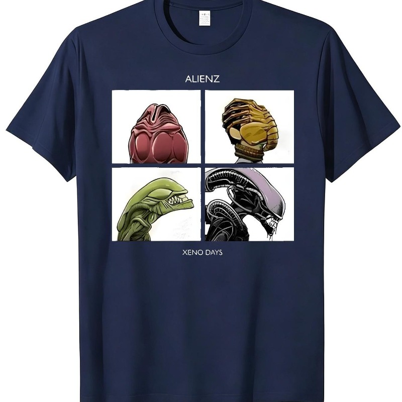 Street Fashion Evolution - Alien Style Evolution Four Grid Pattern