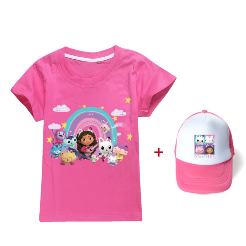 Fashion Street Cat - Candy 2025Gabbys Puppenhaus 3D-Drucke Kinder T-Shirts