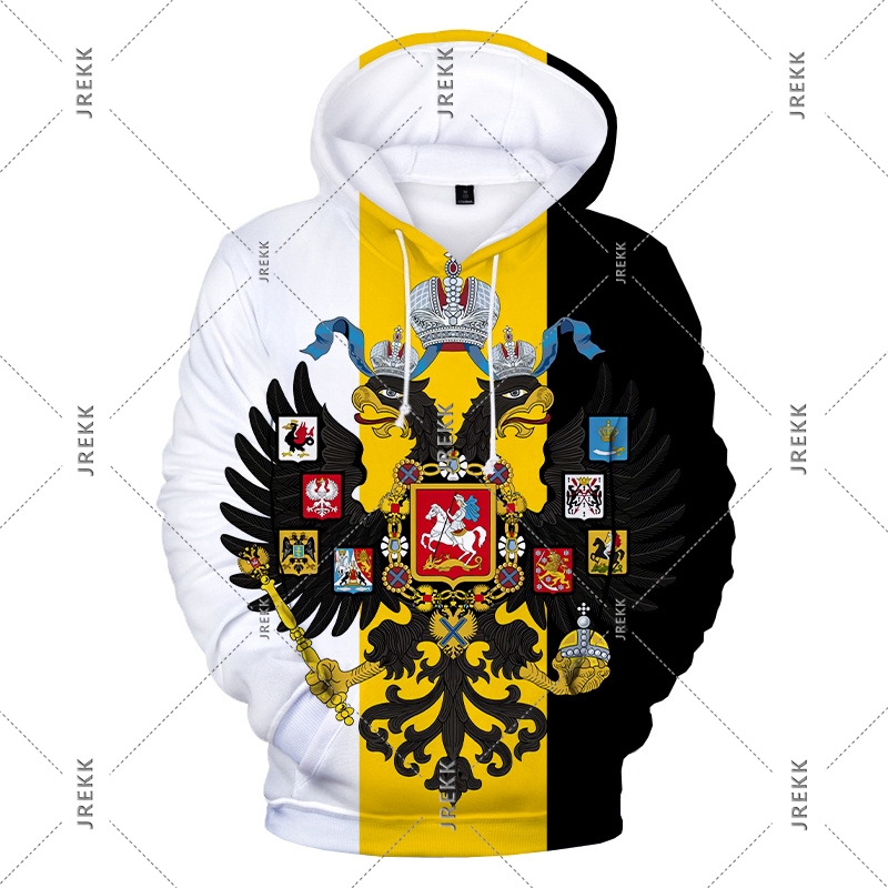 Street Fashion Russia - Russland Hoodie Herrenbekleidung Flagge und nationales