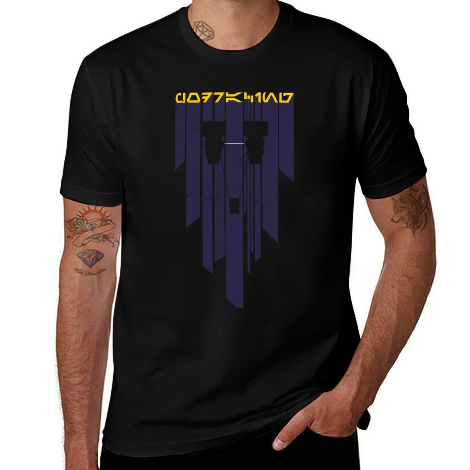 Street Fashion Now - Aurebesh: „Jetzt ist das Podrennen!“ T-Shirt