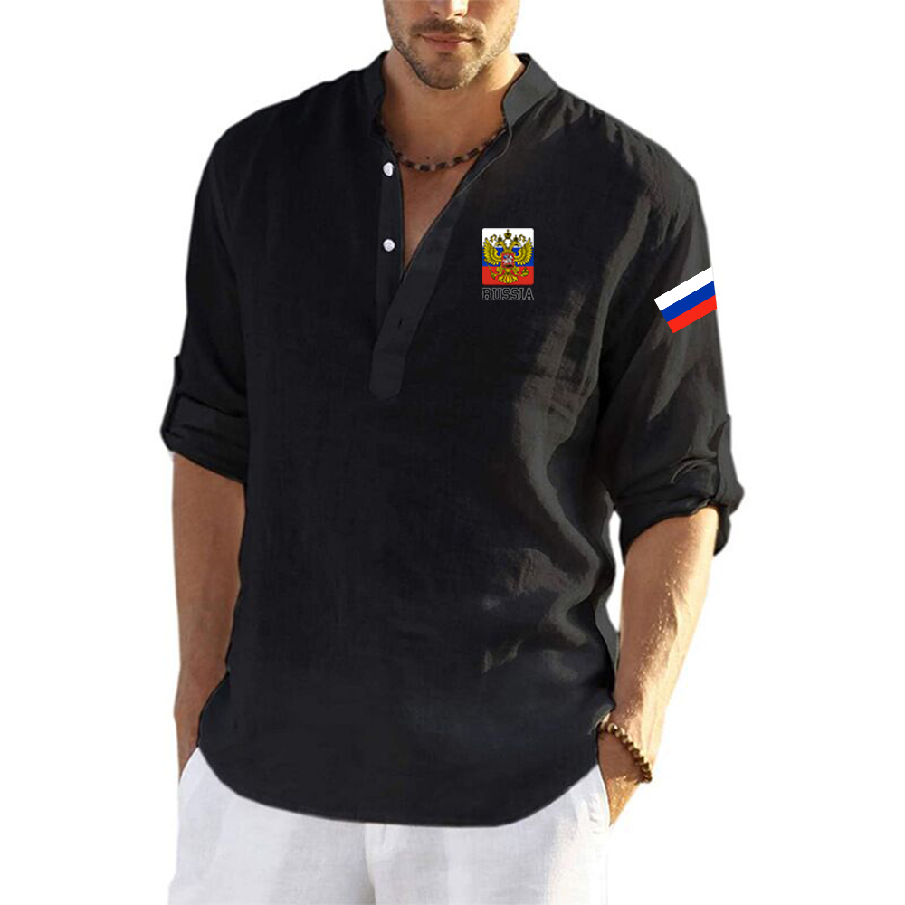 Street Fashion Russia - 2025 sommer Mann der Golden Eagle