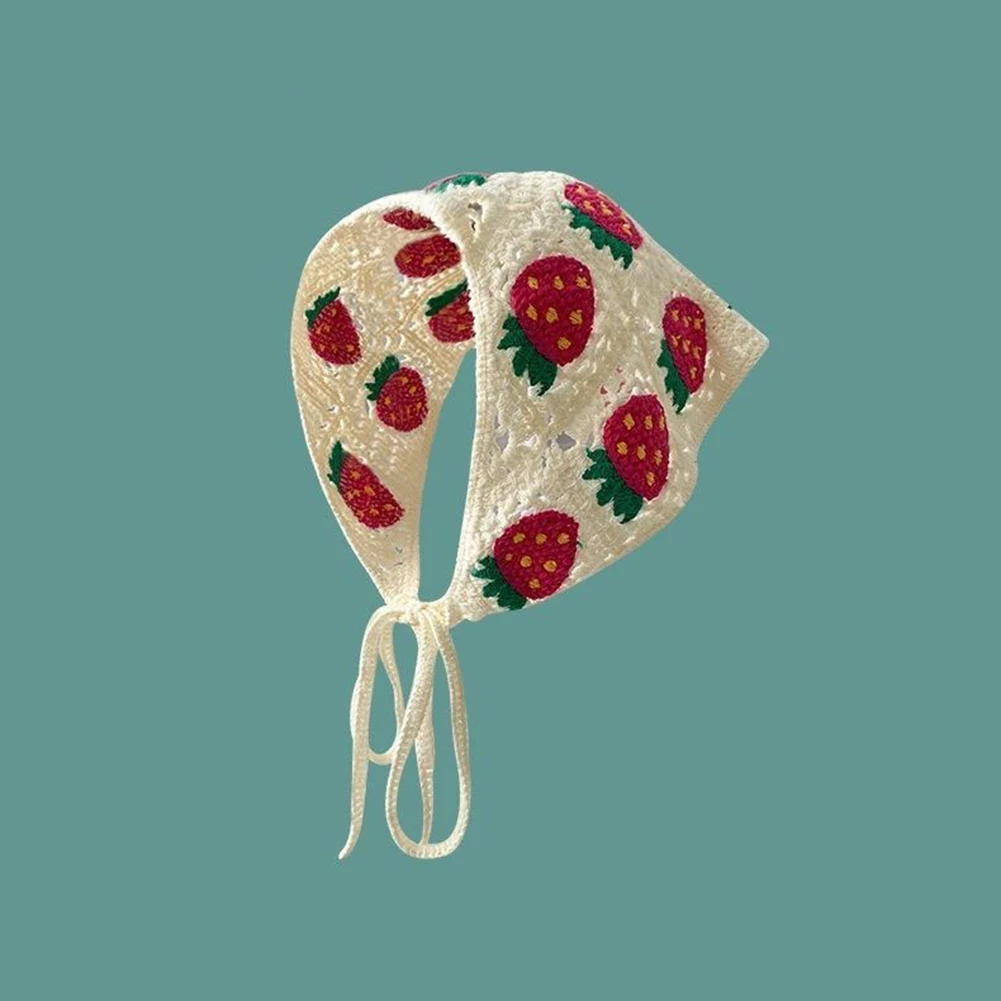 Bandana Multi Way - Accessoire Spitze Häkelband Strickschal Modeaccessoire Multi-Wege-Styling