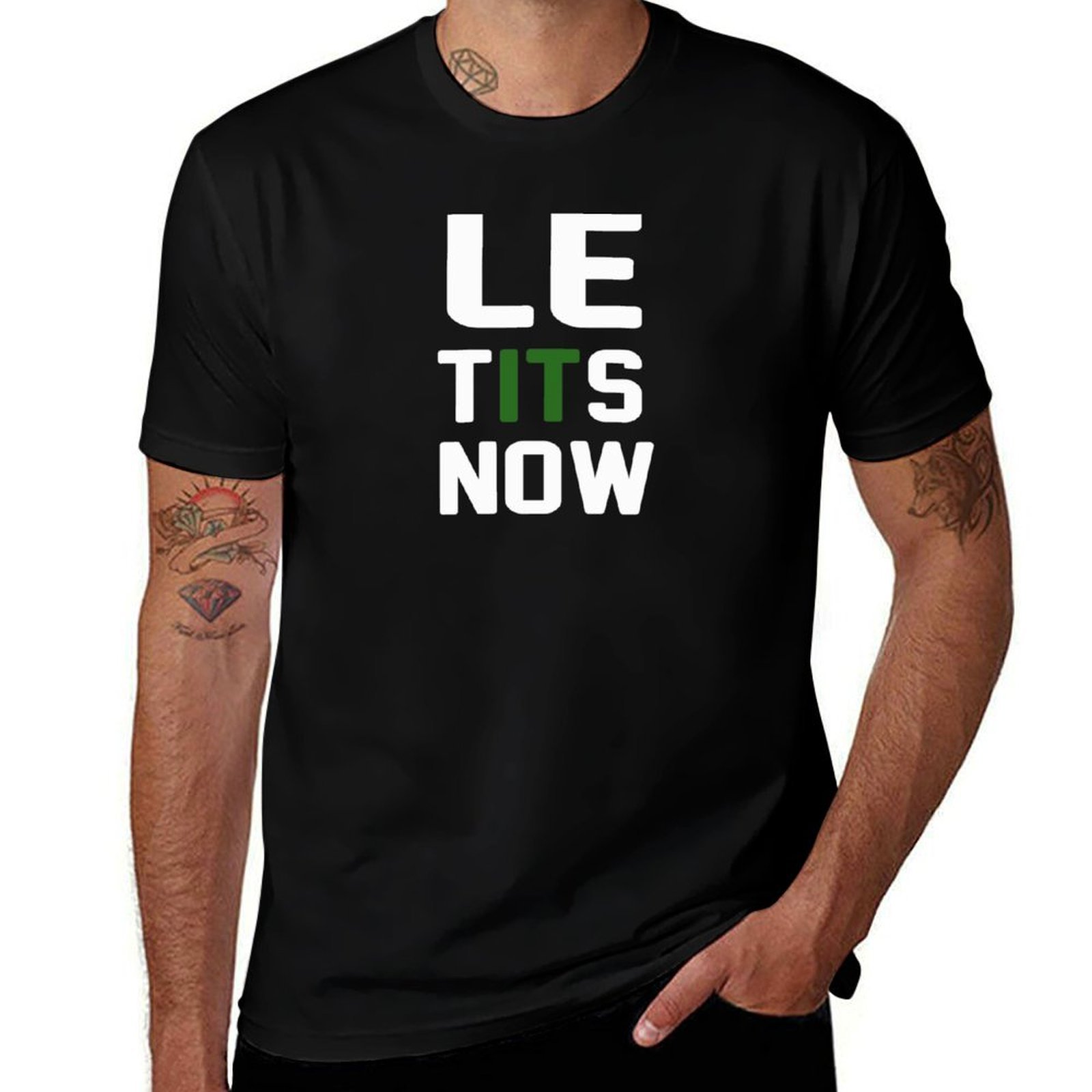 Street Fashion Now - Le Tits Now T-Shirt Street Fashion