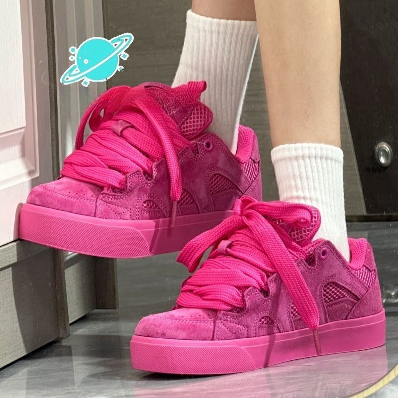 Street Fashion Trends - Neue Damen Chunky Sneakers Trendige Streetstyle