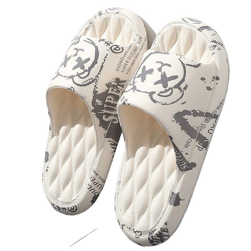 Street Fashion Trends - Heiße männer Flip-flops Sommer Hausschuhe Druck