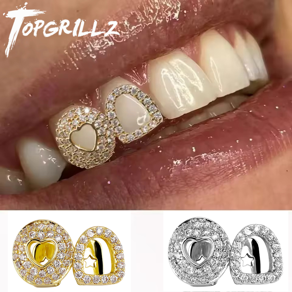 Street Fashion Loverboy Hat - TOPGRILLZ Iced Out Voller CZ Stein