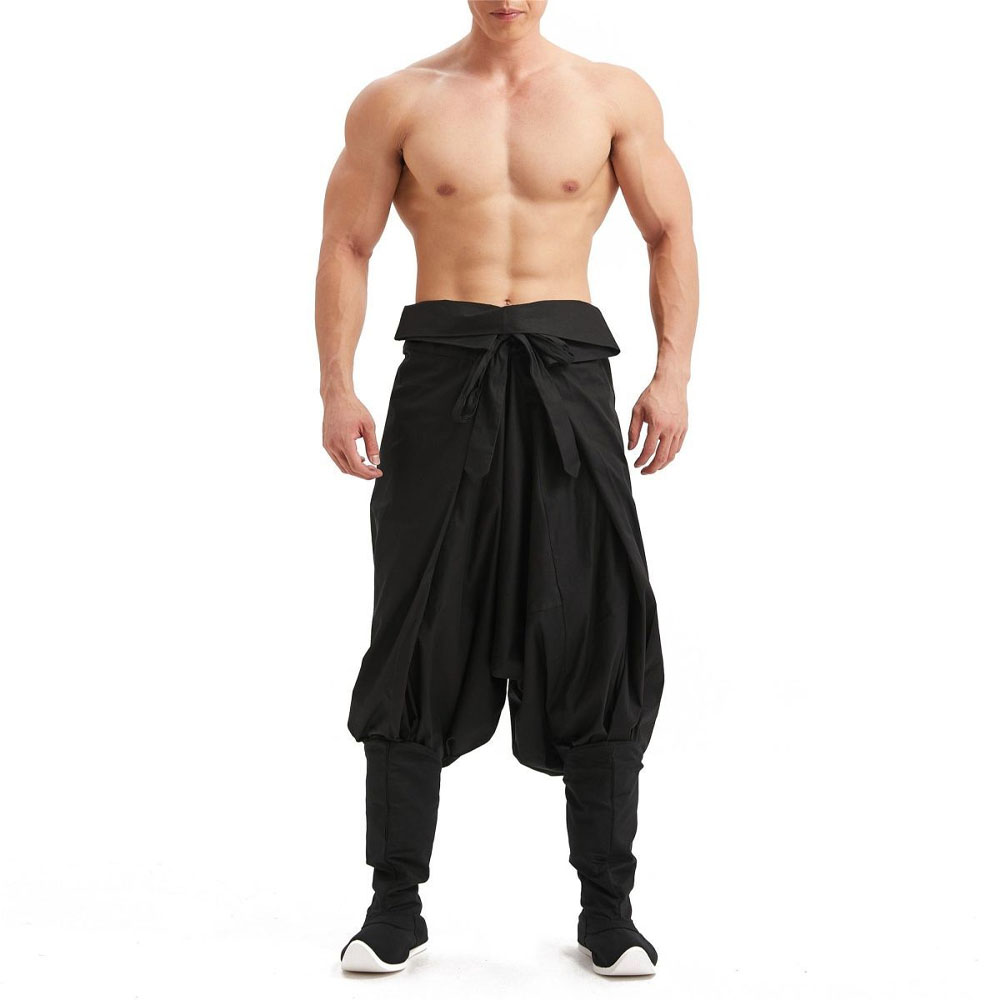 Street Fashion In Chinese - Herren Frühling/Sommer Ming-Stil Locker sitzende Hanfu
