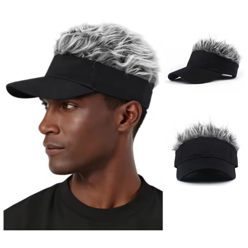Street Fashion Hats - Synthetische Golf-Baseballkappe Sport-Laufmütze Wander-Sonnenhut Ausgefallene Party-Hip-Hop-Tanzkappe