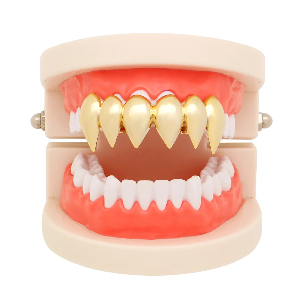 Street Fashion Loverboy Hat - Zähne Grillz DJ Rock Vampire Fang