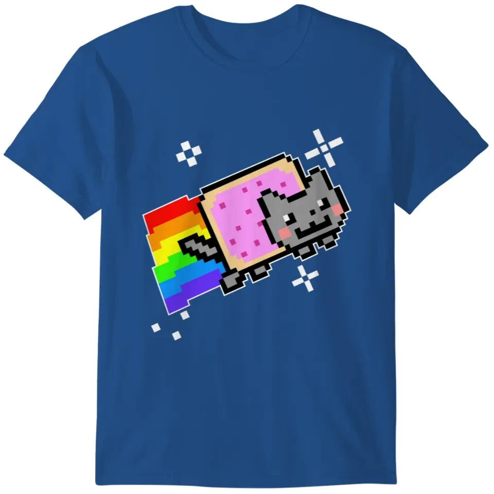 Fashion Street Cat - Plus Size Damen Casual Loose T-Shirts