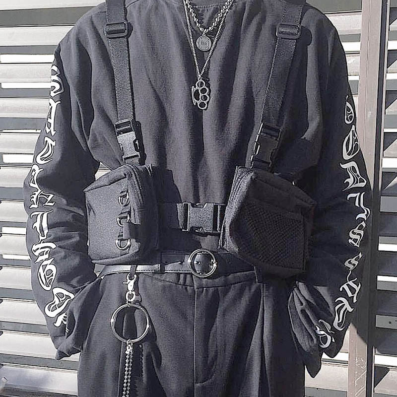 Street Fashion Types - Street Trend Chest Rig Tasche Hip-Hop