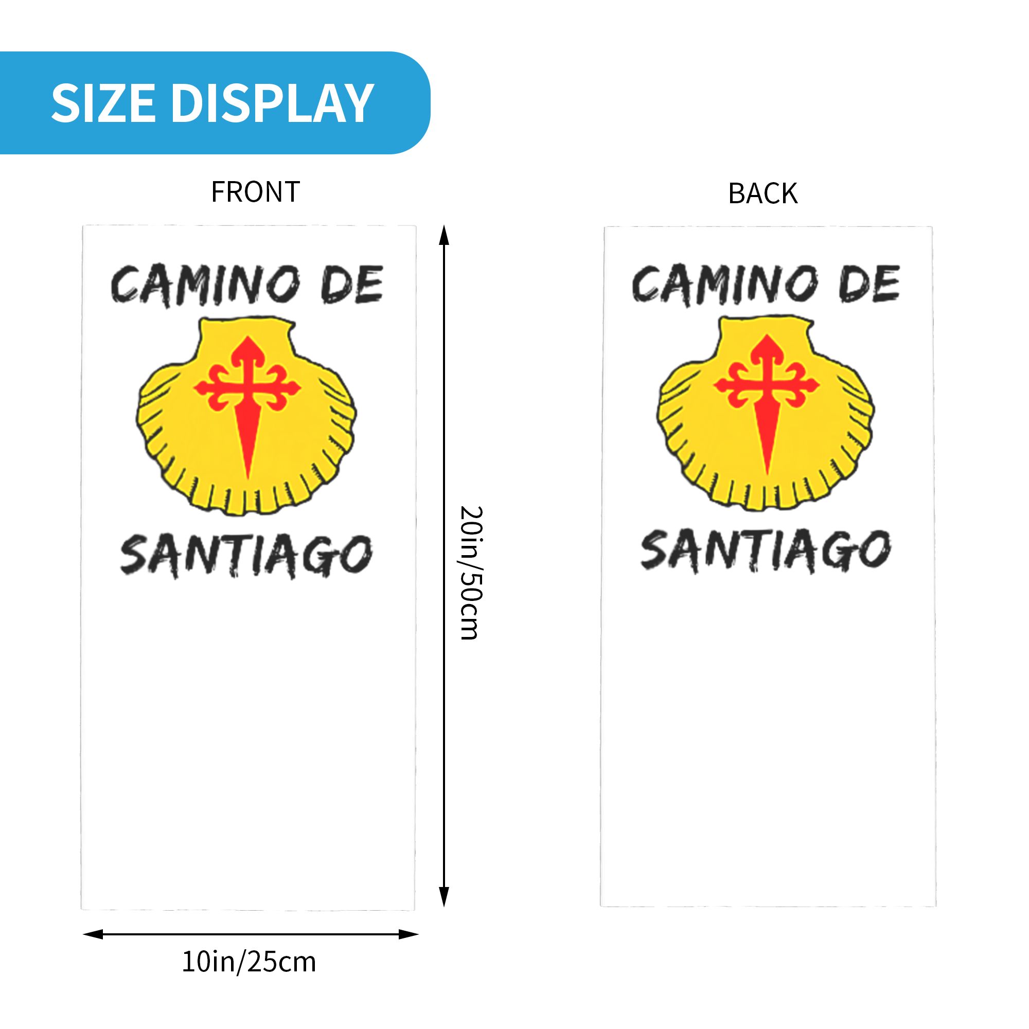 Buen Camino de Santiago Wander – Bandana Multi Way Bewertung und Preis