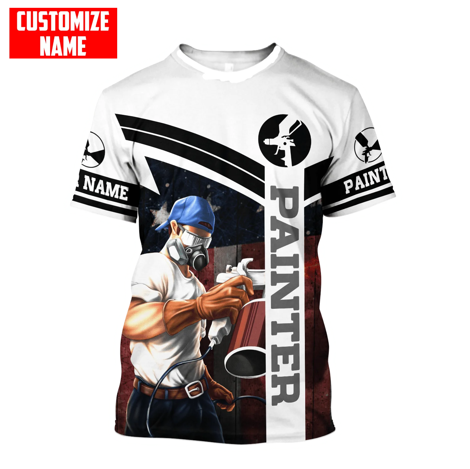Personalisierte Name Maler 3D  – Street Fashion Harajuku Bewertung und Preis