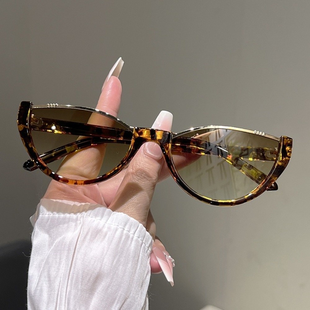 Modische Halbrahmen-Cat-Eye-So – Fashion Street Cat Bewertung und Preis