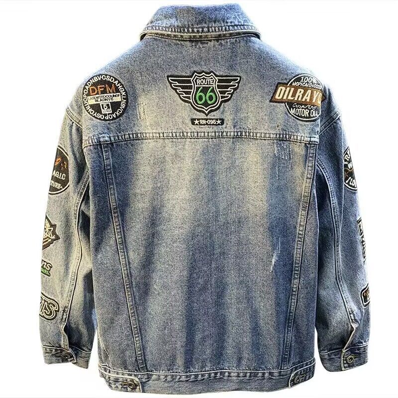 Männer High Street Stickerei P – Street Fashion Jacket Men Bewertung und Preis