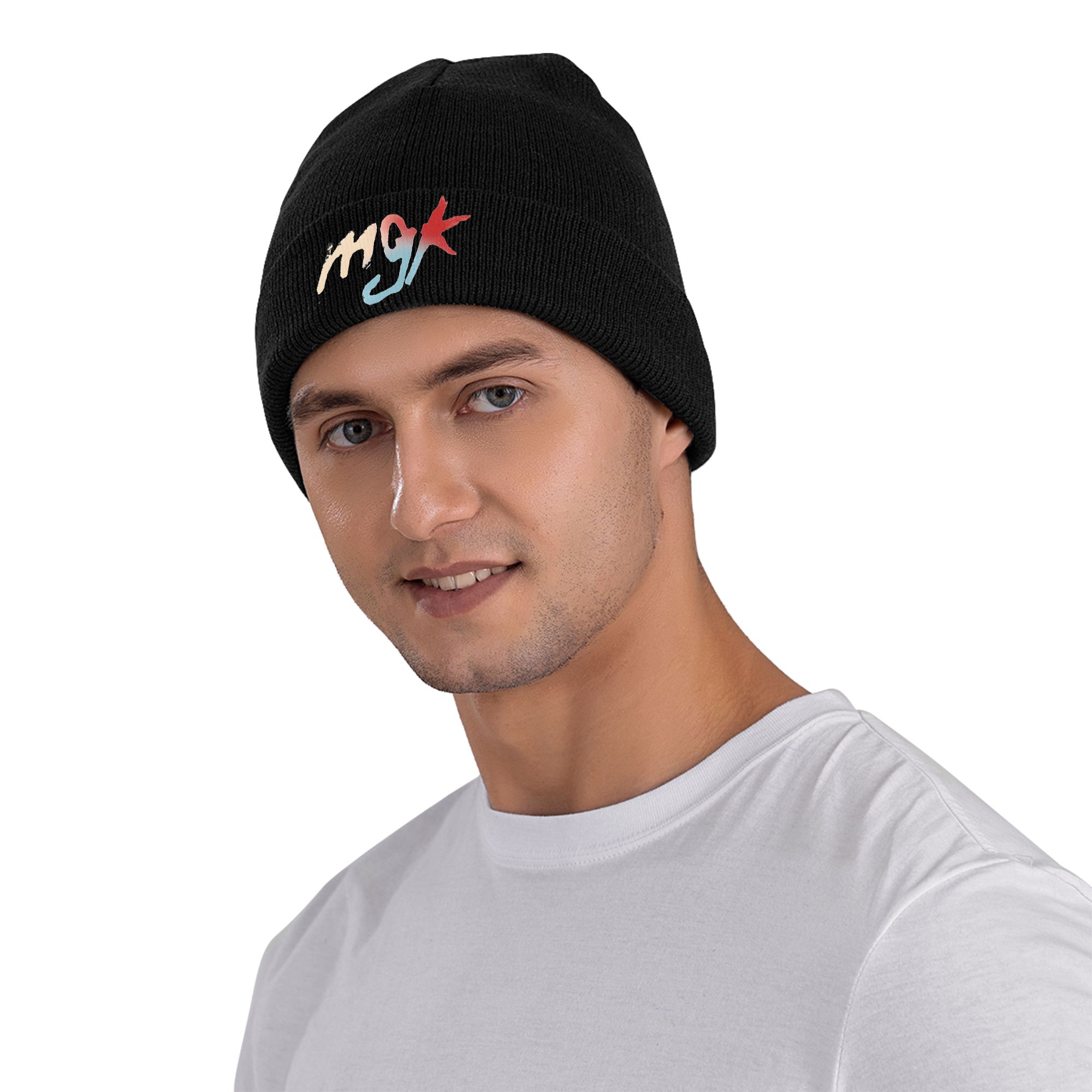 MGK Pop-Punk-Strickmützen für  – Street Fashion Loverboy Hat Bewertung und Preis