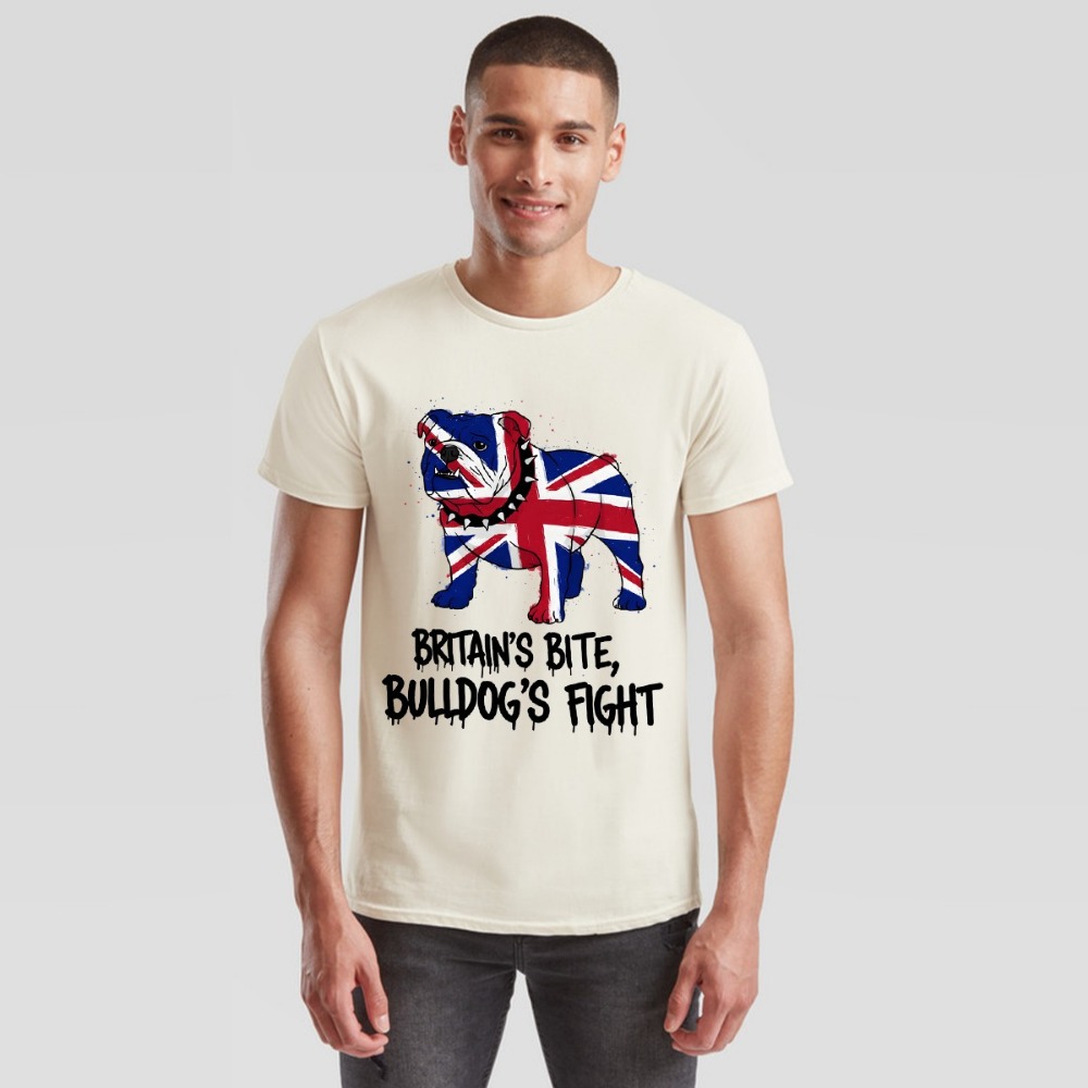 Union Jack Bulldog T-Shirt Bri – Street Fashion Uk Bewertung und Preis