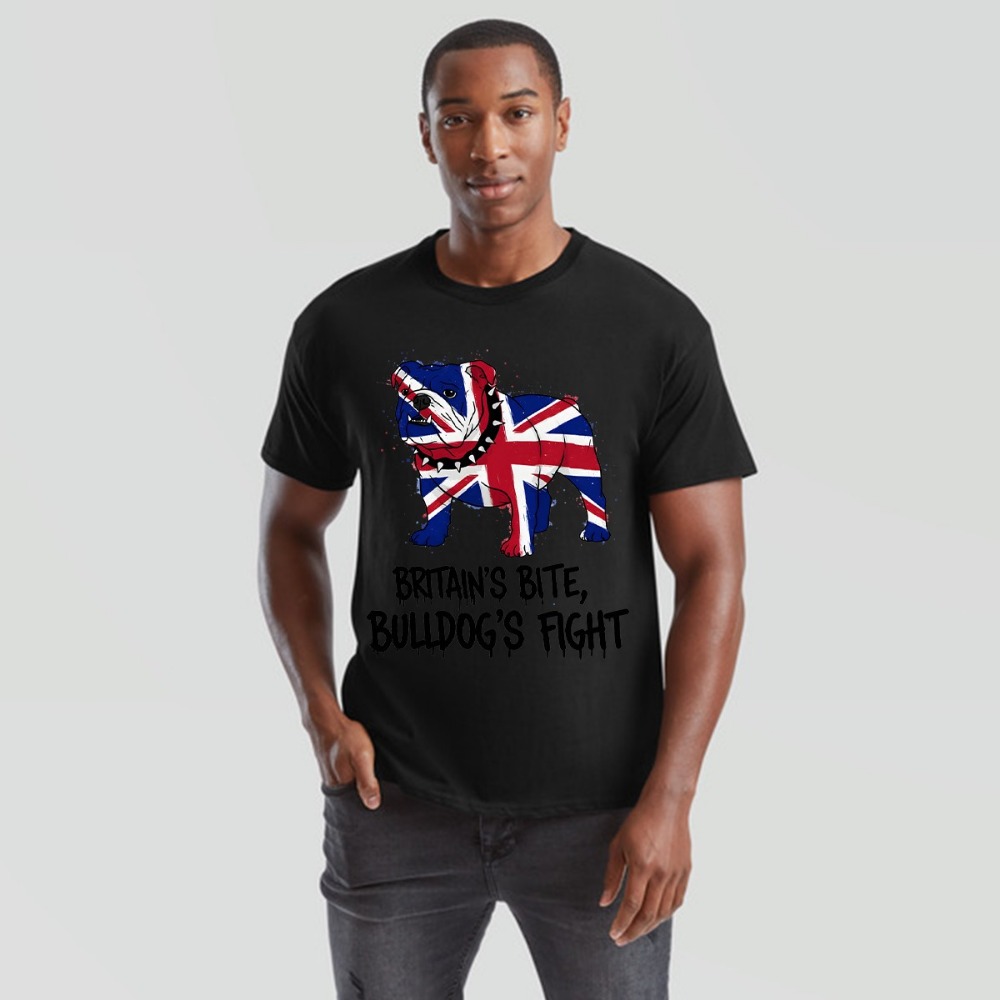 Union Jack Bulldog T-Shirt Bri – Street Fashion Uk Bewertung und Preis