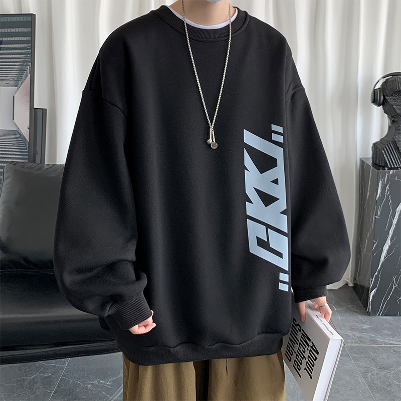 Seitlich bedrucktes, langärmel – Street Fashion Style Bewertung und Preis