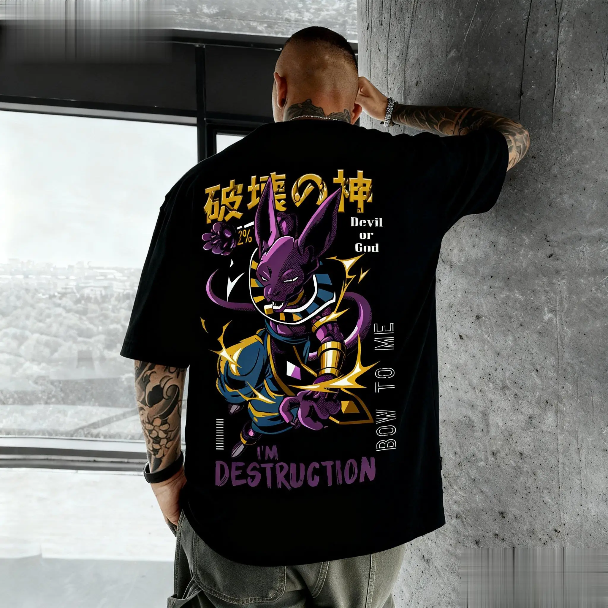 Dragon Ball Beerus Anime Grafi – Street Fashion Hats Bewertung und Preis