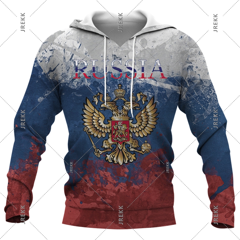 Russland Hoodie Herrenbekleidu – Street Fashion Russia Bewertung und Preis
