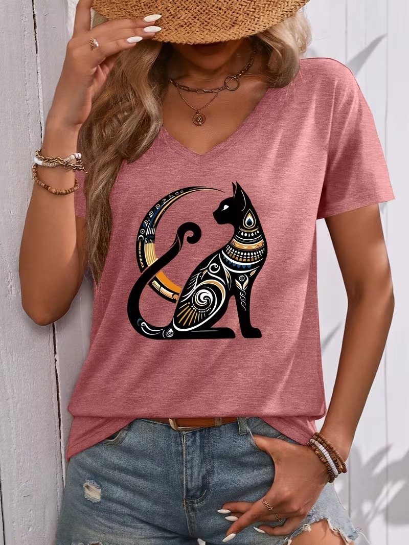 Neues Sommer-3D-Katzen-Gott-De – Fashion Street Cat Bewertung und Preis