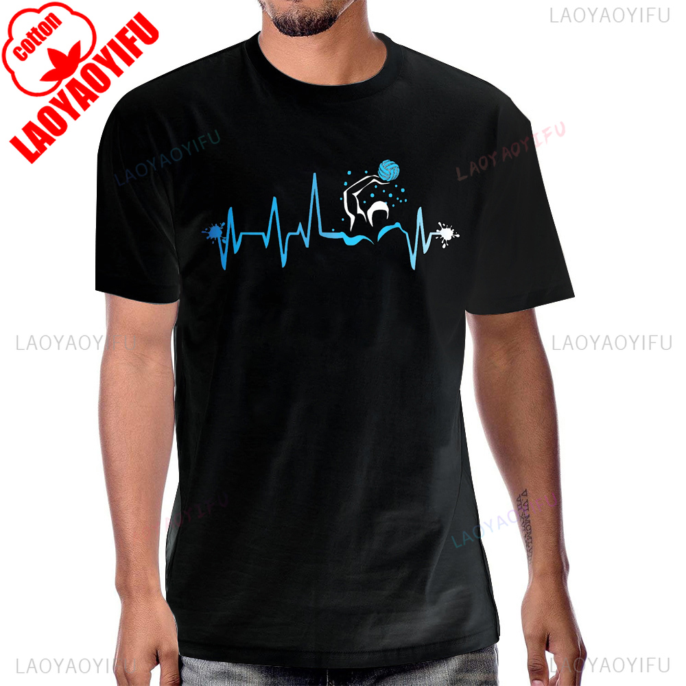 Wasser Polo Player Herz Schlag – Street Fashion Harajuku Bewertung und Preis