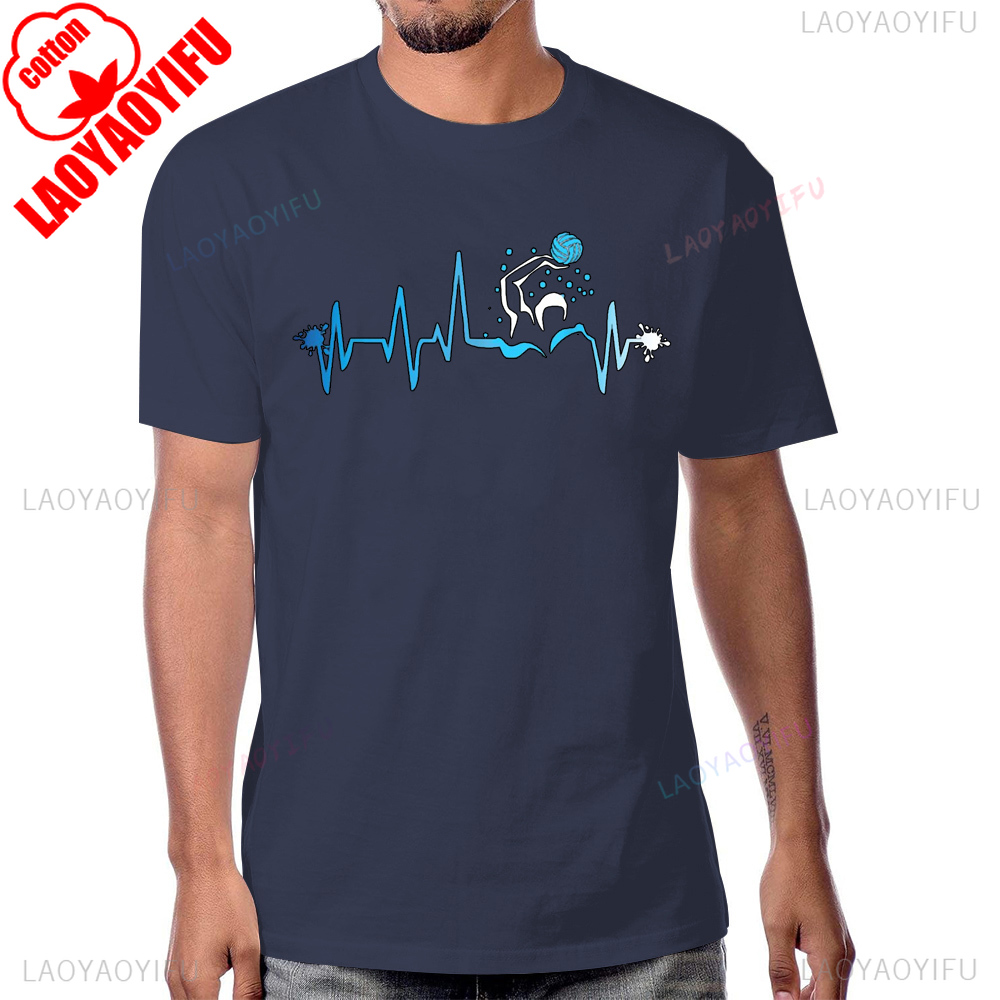Wasser Polo Player Herz Schlag – Street Fashion Harajuku Bewertung und Preis
