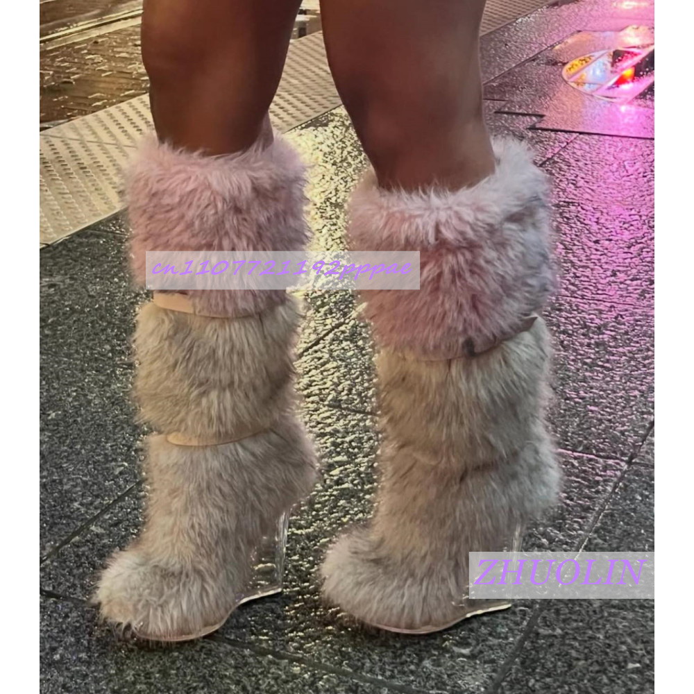 Winter Farbverlauf Pelzigen Tr – Street Fashion Trends Bewertung und Preis