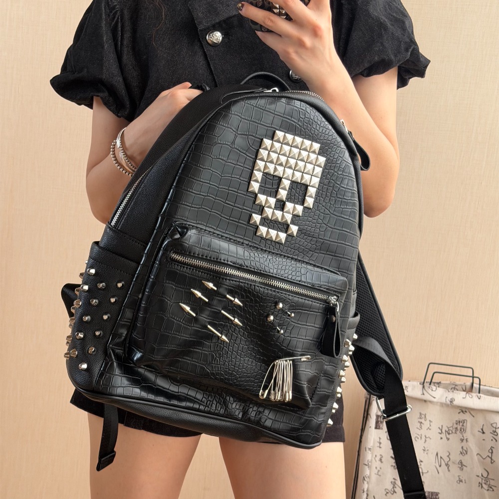 Original Schwarzer Rucksack mi – Street Fashion Types Bewertung und Preis