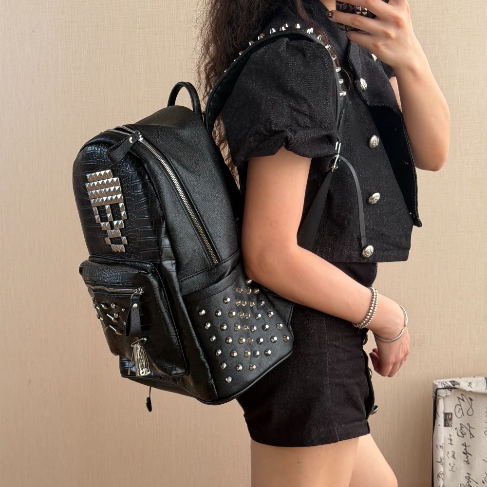 Original Schwarzer Rucksack mi – Street Fashion Types Bewertung und Preis