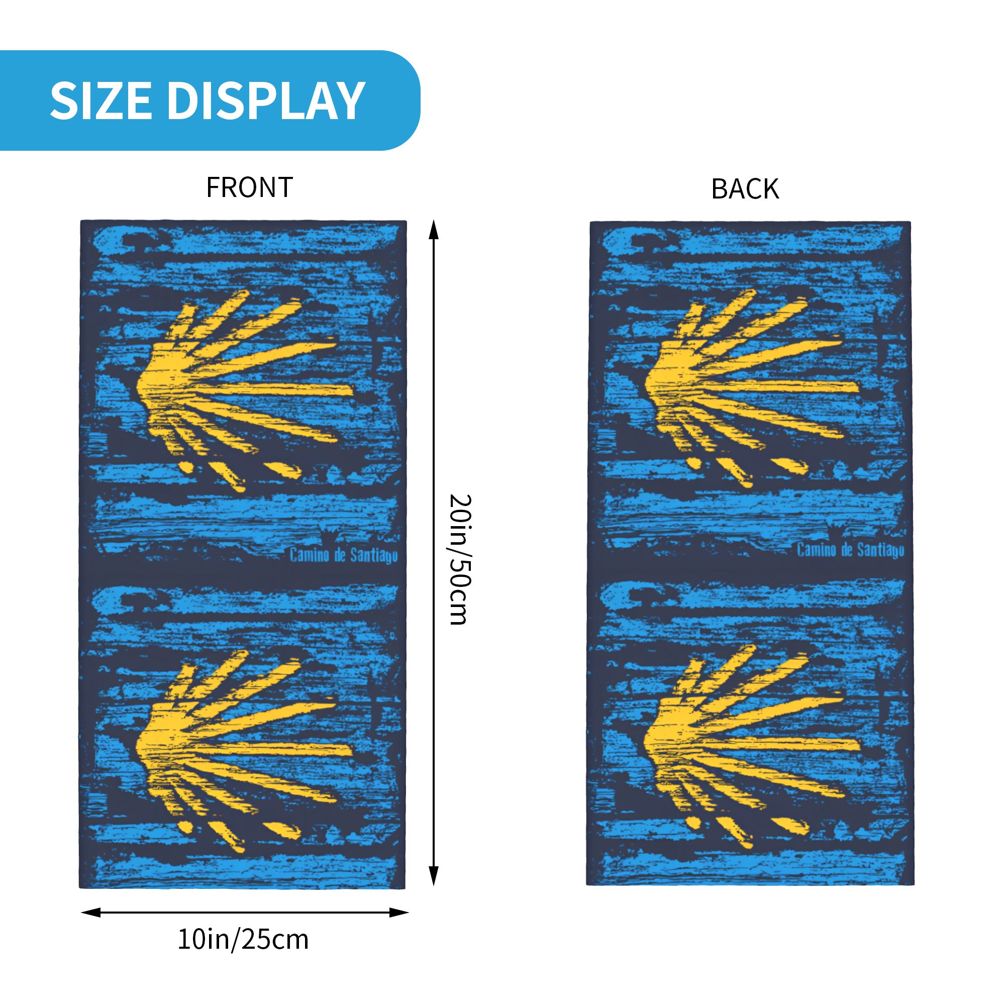 Camino de Santiago Wander-Band – Bandana Multi Way Bewertung und Preis