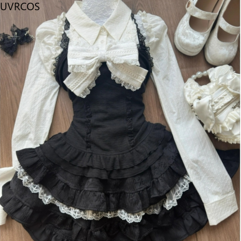 Y2k Ästhetischer Lolita-Stil 3 – Street Fashion Harajuku Bewertung und Preis