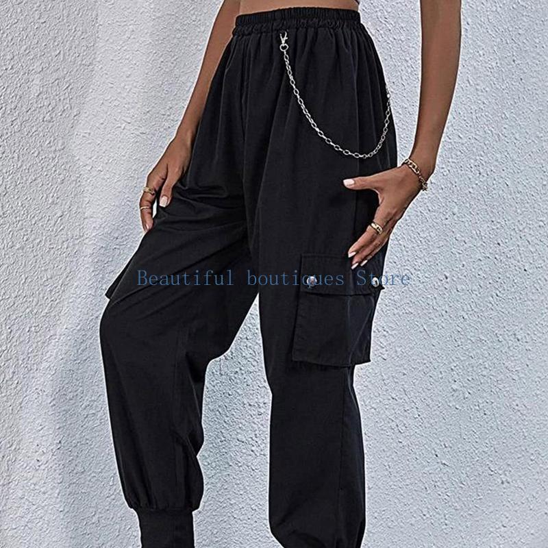 U4LF 6 stücke Punk Hosen Taill – Street Fashion Reference Bewertung und Preis