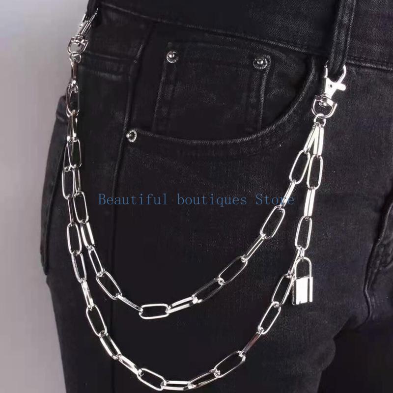 U4LF 6 stücke Punk Hosen Taill – Street Fashion Reference Bewertung und Preis