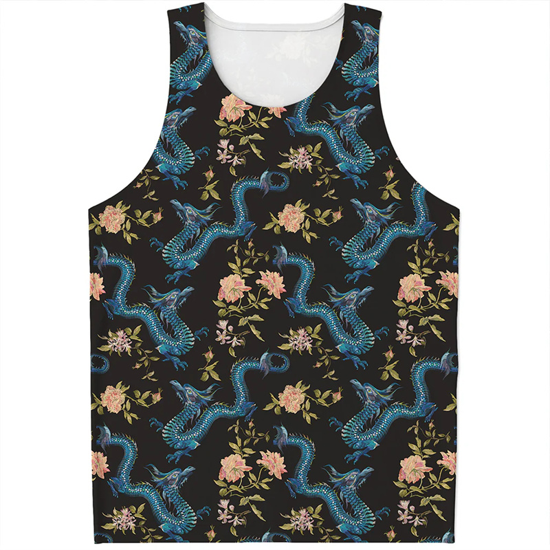 Chinesische Drachen muster Tan – Street Fashion In Chinese Bewertung und Preis
