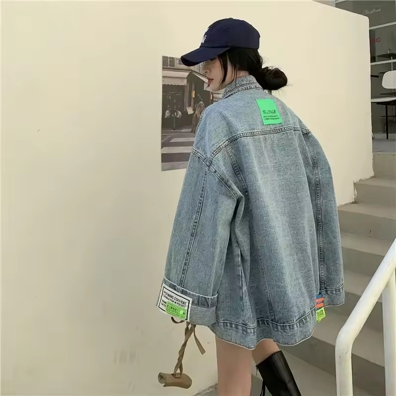 2025 neue Mode Denim Jacke Fra – Street Fashion Jeans Women Bewertung und Preis