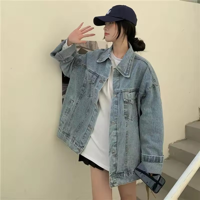 2025 neue Mode Denim Jacke Fra – Street Fashion Jeans Women Bewertung und Preis