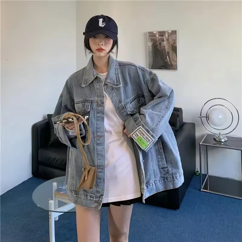 2025 neue Mode Denim Jacke Fra – Street Fashion Jeans Women Bewertung und Preis