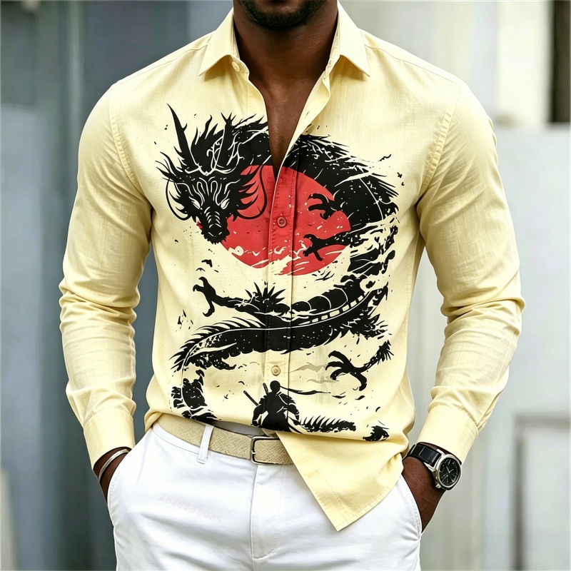 2026 Neues Herrenhemd Weiß Sch – Street Fashion Style Bewertung und Preis