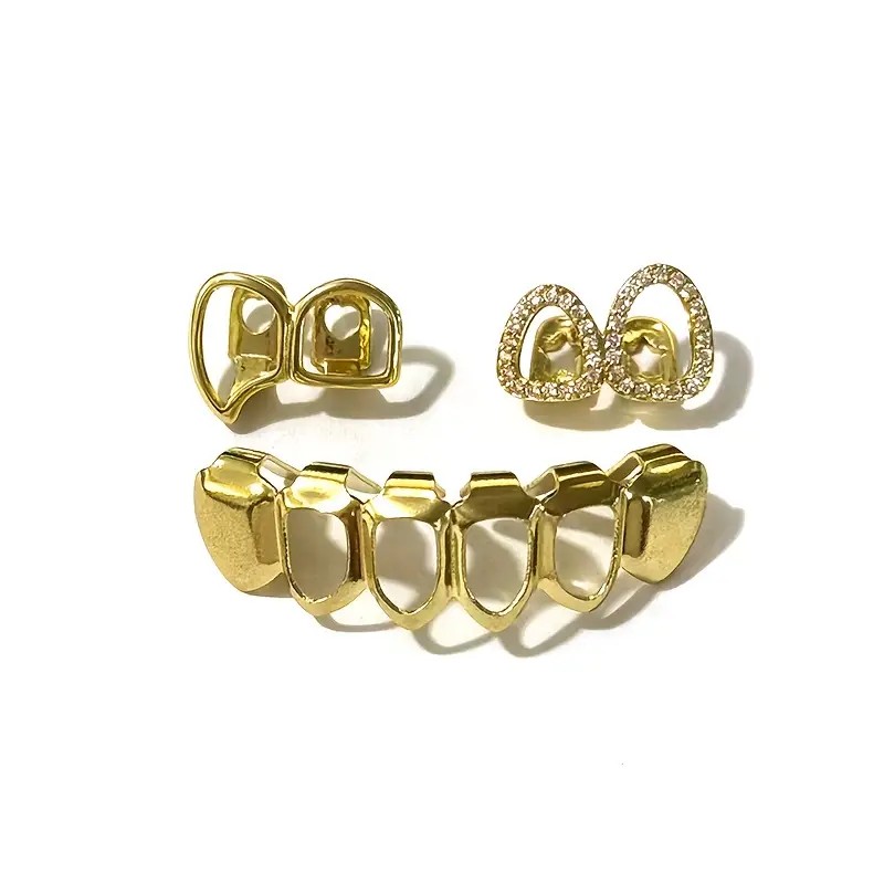 Ein Set Hip-Hop Double Hollow  – Street Fashion Jewelry Bewertung und Preis
