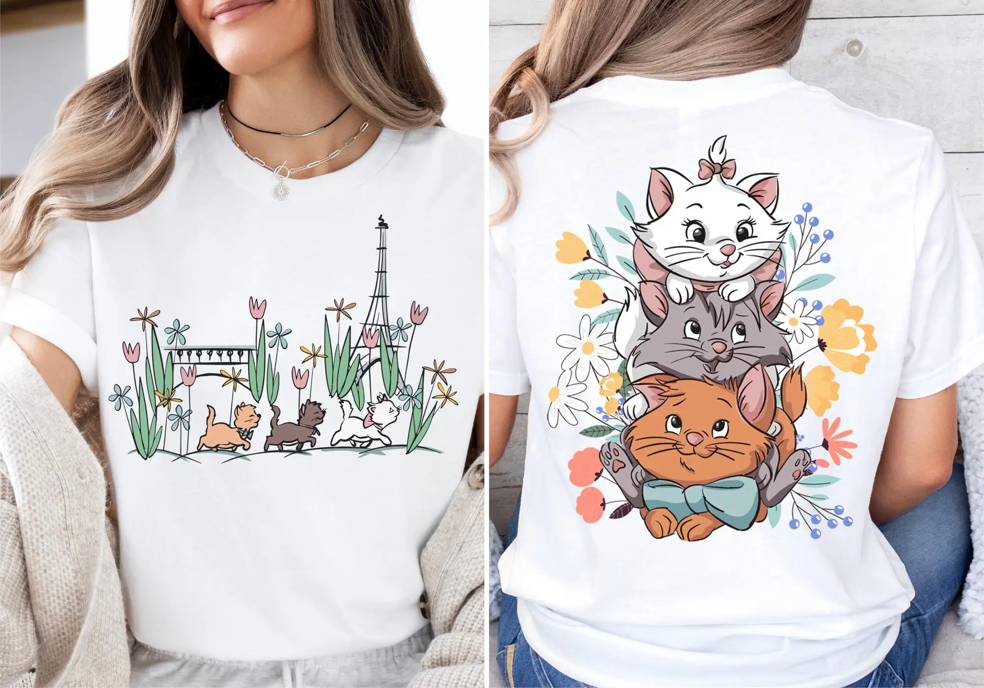 Damen Sommer Cartoon Neues T-S – Fashion Street Cat Bewertung und Preis
