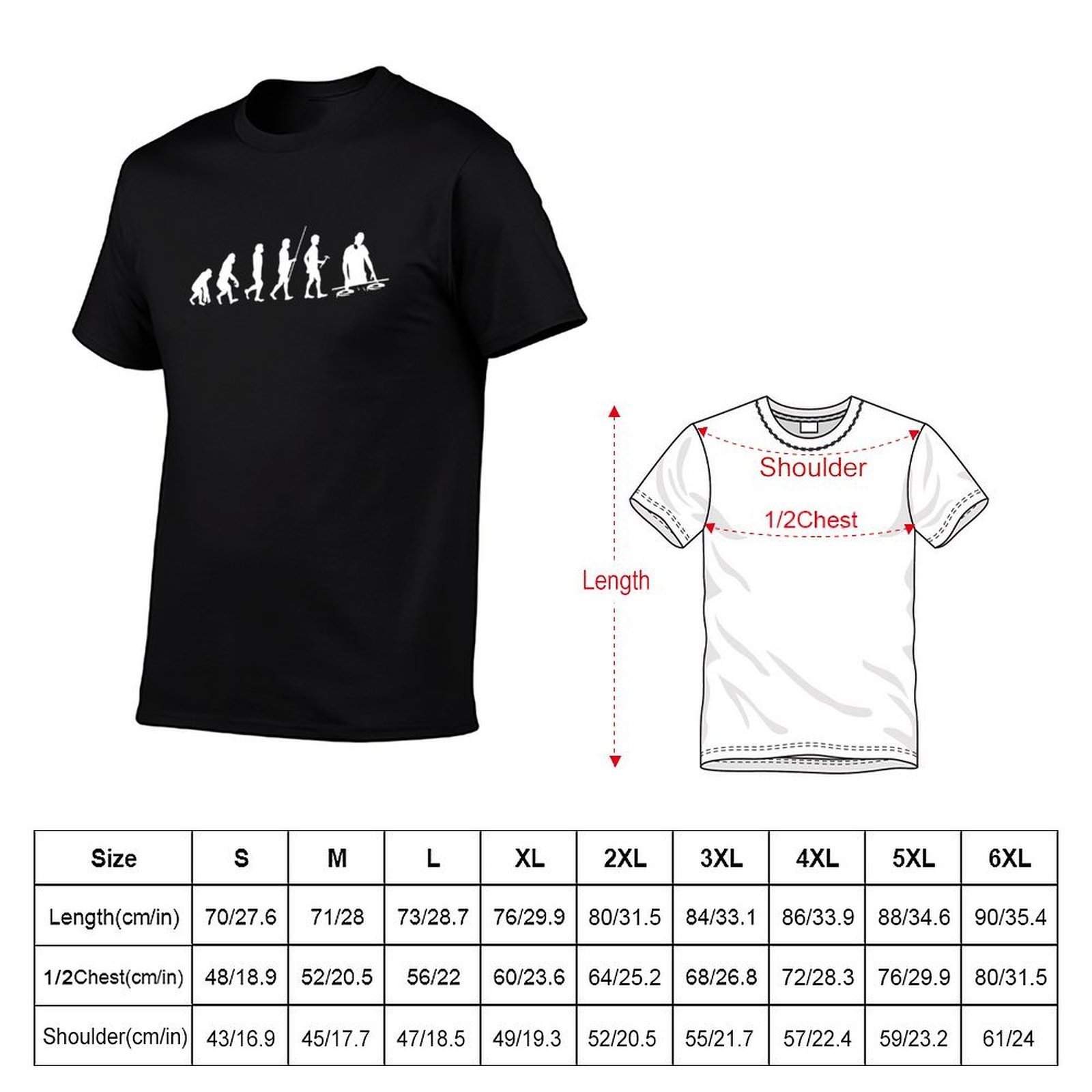 Offizielles DJ-T-Shirt von Evo – Street Fashion Evolution Bewertung und Preis