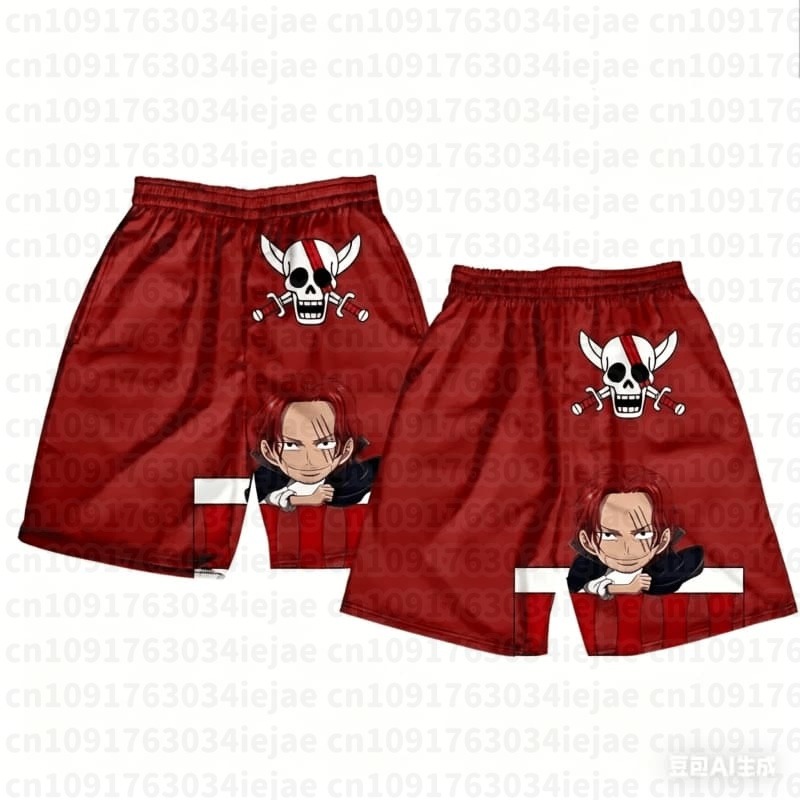 One Piece 3D-Druck Shorts Shan – Street Fashion Hats Bewertung und Preis