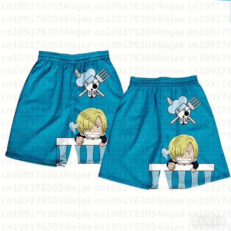 One Piece 3D-Druck Shorts Shan – Street Fashion Hats Bewertung und Preis
