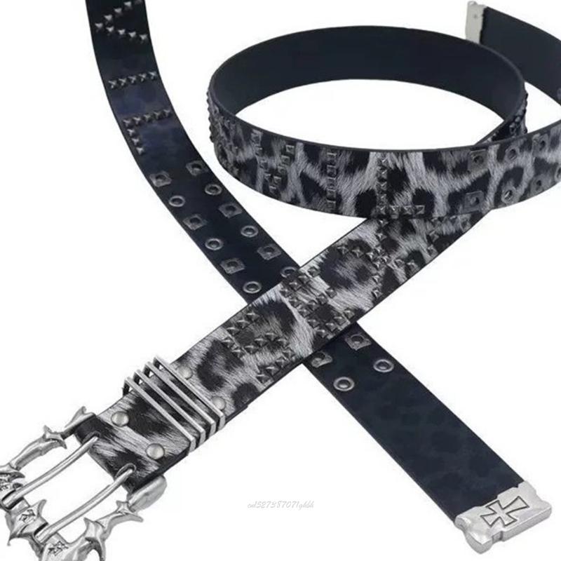 X5XA Cooler grauer PVC-Gürtel  – Street Fashion Reference Bewertung und Preis