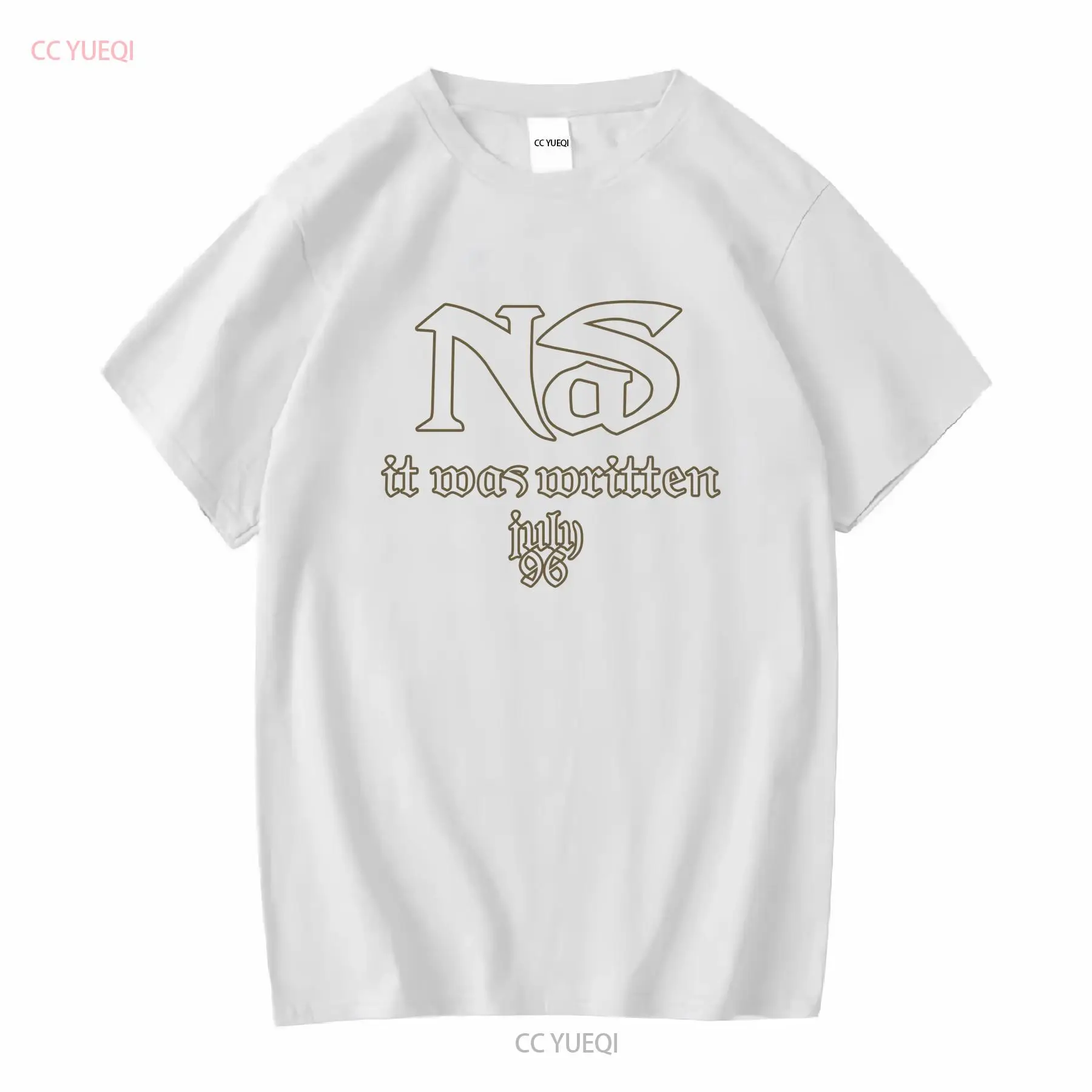 1996 NAS T-Shirt mit Aufschrif – Street Fashion Types Bewertung und Preis