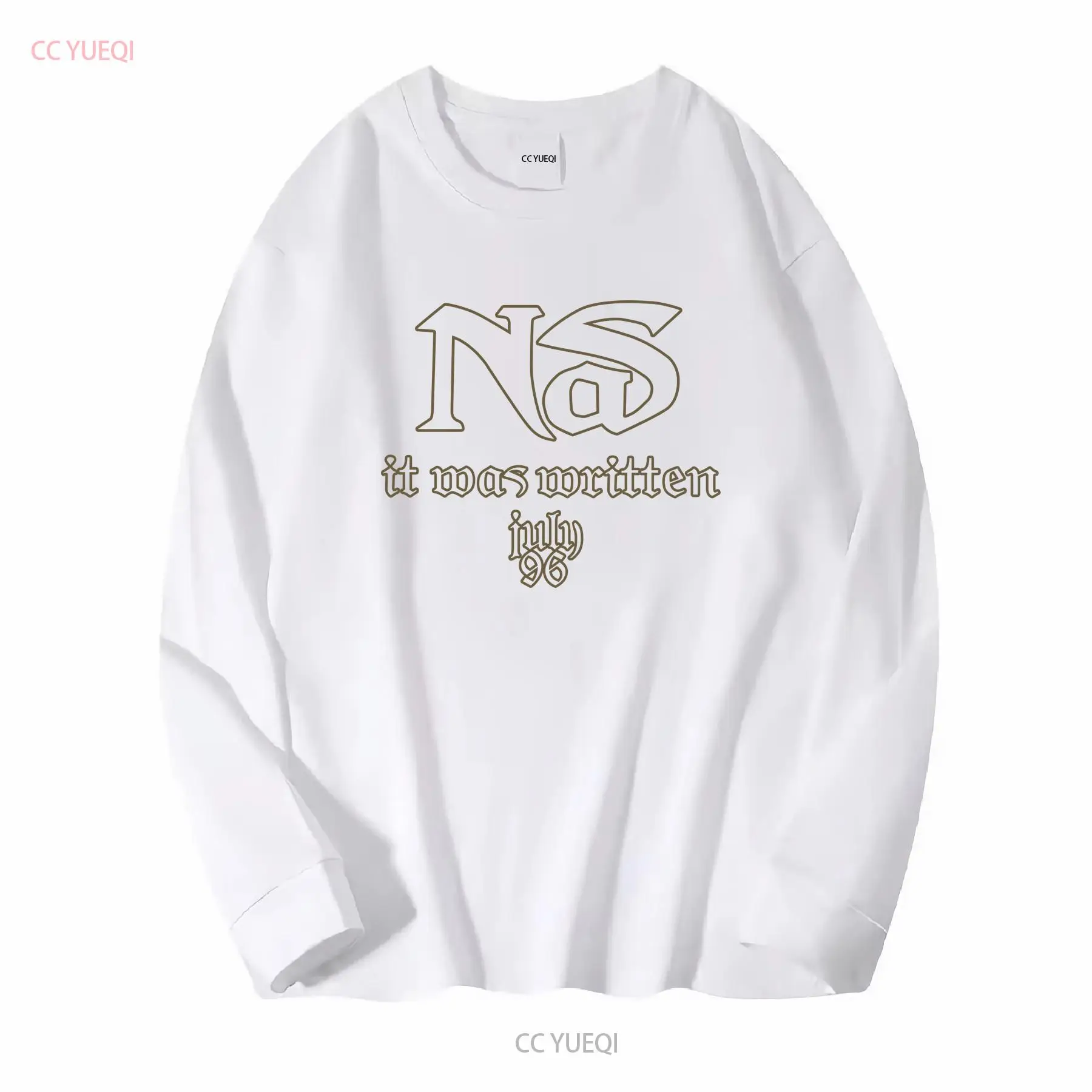 1996 NAS T-Shirt mit Aufschrif – Street Fashion Types Bewertung und Preis